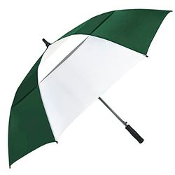 The Vented Club Canopy 147,3 cm, grande ombrello da golf con apertura automatica, doppia cupola, antivento, resistente in fibra di vetro, ombrello da golf oversize, antivento impermeabile, per uomini