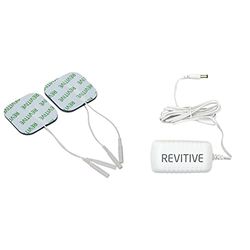 Revitive Electrodes Corporelles - Accessoires pour Circulation Booster & Prise Et Cable D’alimentation - Nouveau