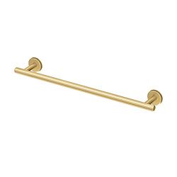 Gatco 4240 Latitude II 61 cm Asciugamano Bar, Cromato, Ottone, Brushed Brass, 46 cm