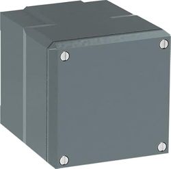 ABB Modular Metal - Caja de pulsador (aluminio), color gris