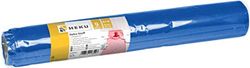 HEKU 30342-18-Cinta decorativa de organza (9 m x 37 cm), color azul, 9m x 37cm