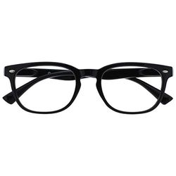 OPULIZE Nero Lettori Stile Gregory Peck Uomo Donna R14-1 +2,50-50 Gr