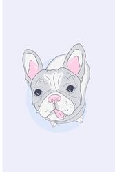 Cute Frenchie: Lined Journal Notebook French Bulldog Gifts for French Bulldog lovers | 6" X 9" | 110 Blank Lined