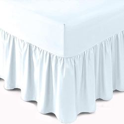 Gaveno cavalia Drap-Housse avec Jupe en Percale, Sorbet Blue, 35.5 x 7.5 x 6 cm