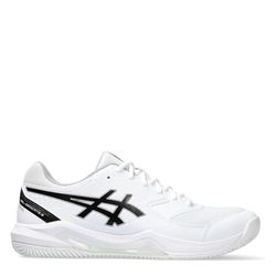 ASICS Gel-Dedicate 8 Padel sneakers, vit/svart, 5.5 UK, vit svart, 6.5