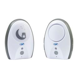 Audio Baby Monitor PNI B6500 inalámbrico, intercomunicador, con lámpara de Noche, función Vox y localizador, sensibilidad de micrófono Ajustable