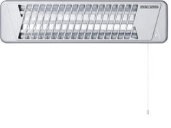 STIEBEL ELTRON infraroodstraler IW 120, 1,2 kW, voor wandmontage, TÜV/GS-gekeurd, zonder stekker, 230 V, kwartsstraler voor badkamer, 229339