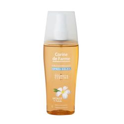 Corine de Farme - Óleo nutritivo Aftersun para corpo e cabelo - calma, hidratado, prolonga o bronzeado, repara o cabelo - fabrico francês - 150 ml