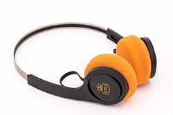 GPO Retro HW-BTH Bluetooth Headset on Ear with Microphone - Black/Orange