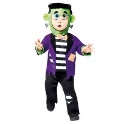 amscan 9914740 Disfraz de Frankenstein para niños pequeños, disfraz de Frankenstein para Halloween (4-6 años)