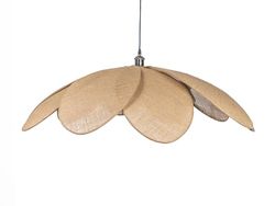 LAMPARA HOJAS FLOR YUTE E27/ 220240V