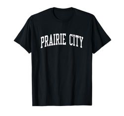 Sport atletici vintage Prairie City IL JS02 Maglietta
