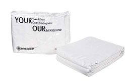 Bresser Y-9 tecido de fundo cor 2,5 x 3 m branco