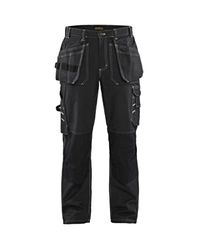 Blaklader 15301370 - Pantalón artesano, color negro, talla D96
