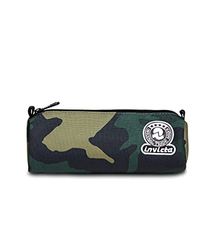 Invicta Pencil case - Pen bag, multicolor, Box for Stationery, Pen Pouch for Teen Girls and Boys, Perfect for School Supplies, moss green, CAMOUFLAGE FANTASY