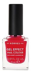 KORRES Natural Gel Effect Nail Colour, Watermelon 11 ml, Vegan