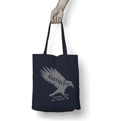 BELUM | Tote bag 100% algodón Harry Potter (RAVENCLAW VALUES)