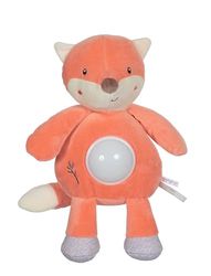 GIPSY TOYS – RENARD – VEILLEUSE – PELUCHE - GAMME « BAMBOO » - 26 CM S/CARTE – ORANGE – 1er AGE