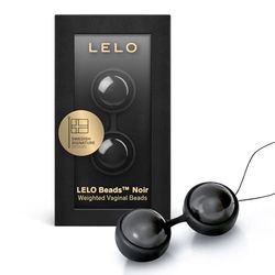 LELO Beads Noir Premium-editie van Luxe, Siliconen Ballen voor Kegel-oefeningen met Plezier