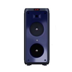 Xtreme - Altavoz Amplificado TWS - Caja transportable con Efectos LED - Mando a Distancia - Micrófono WiFi USB AUX Ambassador 33189