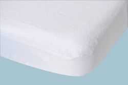 Poyetmotte Toucan Mattress Protector, 70 x 140 cm, White, One Size