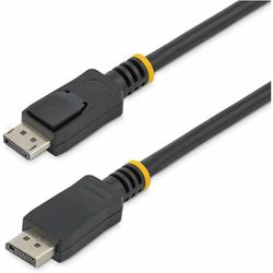 StarTech.com Cable de 1,8m DisplayPort 1.2 - Cable DisplayPort 4K x 2K Ultra HD Certificado por VESA - Cable DP a DP para Monitor - con Conectores DP con Pestillo (DISPLPORT6L)