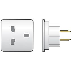 [Import Anglais]UK to USA/Australia Travel Adaptor