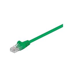 Goobay 68338 CAT 5e Cavo Patch, Rete U/UTP, Verde, 0.5m Length