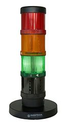 Werma Signaltechnik Signaalset CO2-weergave 649.000.10 rood, geel, groen 1 set