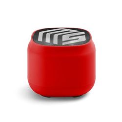 Music Sound | Speaker Mini | Mini Altavoz Portátil Bluetooth 5.0 - Potencia 3 watios - Autonomía 4 Horas - Recarga 3 Horas - Color Rojo