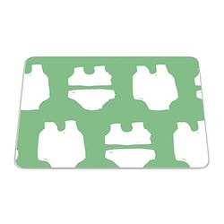 Bonamaison, Tapis de Souris Rectangle Imprimé Numériquement, Fond Antidérapant, pour Bureau et Maison, Taille: 22x18cm