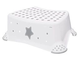 Lulabi Lulabi Stars Tabouret en polypropylène, blanc - 3900 g