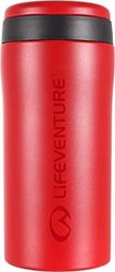 Lifeventure Red, Thermal Mug, 300ml, Matt Unisex