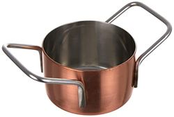 Garcia de Pou 6 unità mini pot in scatola, 7 x 4.5 cm, in acciaio INOX, rame, 30 x 30 x 30 cm