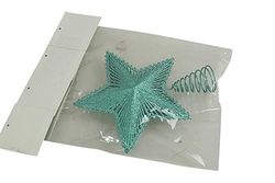 PARTENOPE Tiffany Star metalen kap, 20 cm, zoals afgebeeld