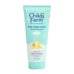 Childs Farm Baby Nappy Cream, Fragrance Free | Soothing, Moisturising & Hydrating | Suitable for Newborns with Dry, Sensitive & Eczema-prone Skin, 100ml