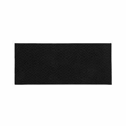 Douceur d'Intérieur, Rektangel matta (50 x 120 Cm) Losi svart, slinga