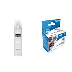 Omron GentleTemp 520 Digital Ear Thermometer Gentle Temp Probe Covers MC-EP2-E, Pack of 40