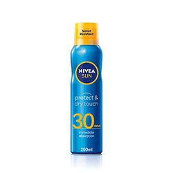 NIVEA Protect & Dry Touch Invisible Spray SPF 30, 200 ml, l'imballaggio può variare