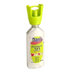 DIAM'S Vernice 3D All Supports, Bianco perlato, 37 ml