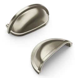 Hickory Hardware P3055-15 3 po. Williamsburg Satin Cabinet de la Coupe du Nickel Tirer