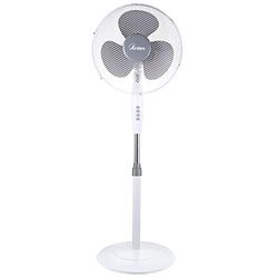 ARDES - AR5BR40PB stille staande ventilator 3 vleugels BRISArdes 40PB - staande ventilator draaibaar en kantelbaar met handmatig bedieningspaneel - staande ventilator 3 snelheden en instelbare hoogte
