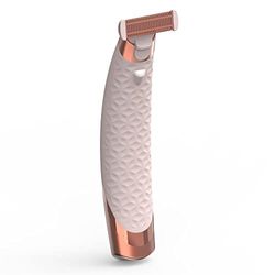 Finishing Touch Flawless Nu Razor - Epilatore, Rasoio Elettrico da Donna Ricaricabile con Testina Ipoallergenica Placcata Oro 18 Carati