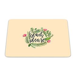 Questo Casa, Tapis de Souris rectangulaire avec Impression numérique - Antidérapant - pour Bureau et Maison - 22 x 18 cm