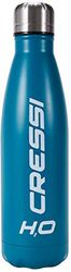 Cressi Water Bottle H20 Stainless Steel - Unisex Sport Bottle