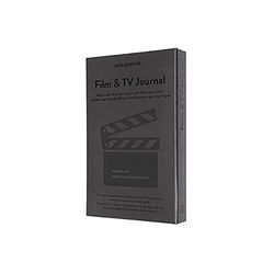 Moleskine Passion Journal - Film & TV, Large/A5, Fester Einband, Dunkelgrau