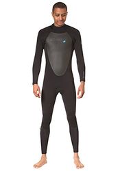 O'Neill Wetsuits herr våtdräkt Epic 5/4 mm Full Wetsuit, svart, XXL