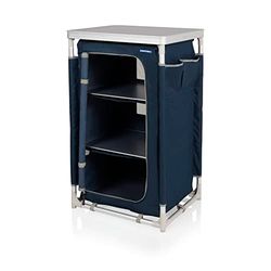 Campart Placard de camping Nantes - 3 compartiments - Sac de transport - Armature en aluminium