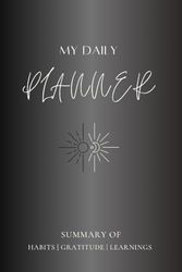 MY DAILY PLANNER: With the light of Sun and warmth of the Moon, love yourself everyday