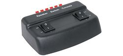 AV Link 128.559 Selector de altifalantes (50 W, 2 portas), preto